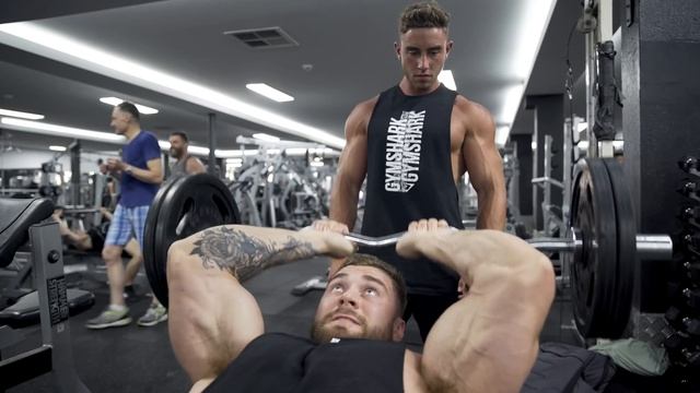 Chris Bumstead + Zac Perna Train Biceps And Triceps To Build Size | Gymshark