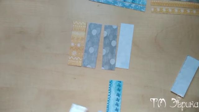 068 МК альбом Зимние сны 6. Вкладки в страницы