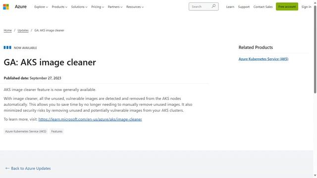Public preview: AKS support for Kubernetes version... - Azure Daily Minute Podcast - 12-OCT-2023