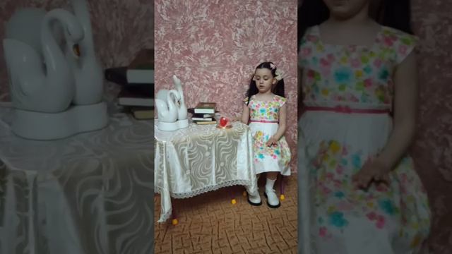 "Туча", Читает: Сейдаметова Самира, 6 лет