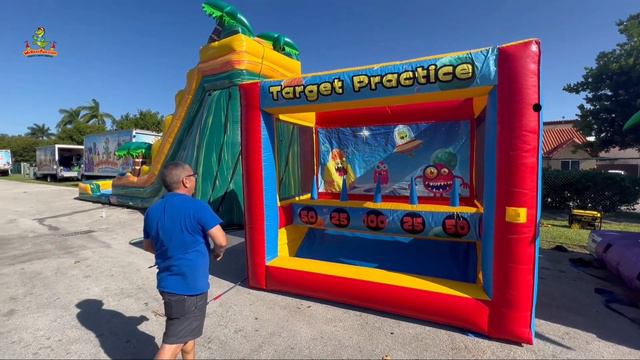 The  Crazy Martins Shooting Practice Game of We Rent Fun In Miami, FL