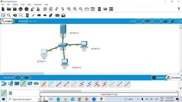 Arp Protocol  Cisco Packet tracer 
