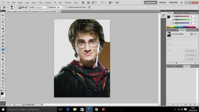 Como deixar minha foto em PNG - PhotoShop - 2016