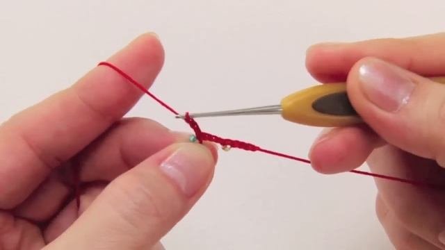 ビーズの縁飾り　ビギナー編　フランボワーズ the Beaded Edge.mov