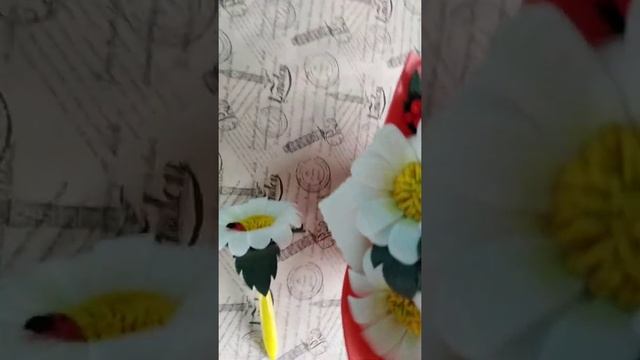 Ручка Ромашка из изолона. Обзор
