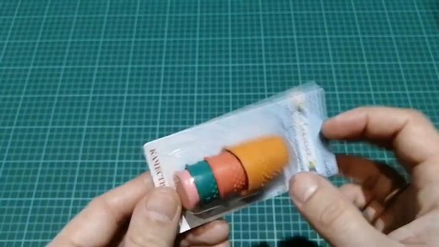 "Gamma" FN-002 Наперсток для фелтинга в блистере 5 шт  -  ассорти (размеры:  №00; №0; №1; №2; №3)