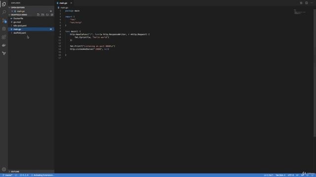 Setting up Skaffold - Kubernetes Tutorial
