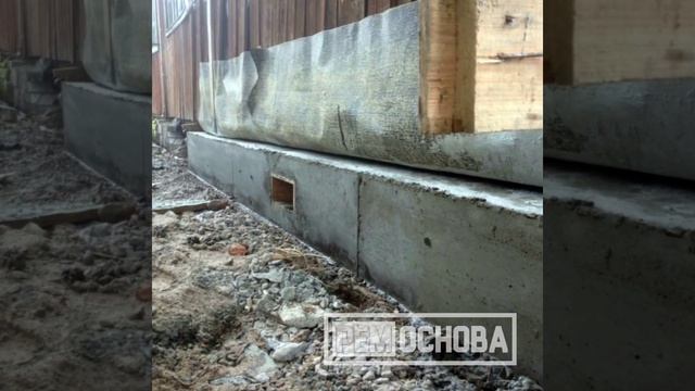 Ремонт фундамента и замена полов в СНТ Келколово 3