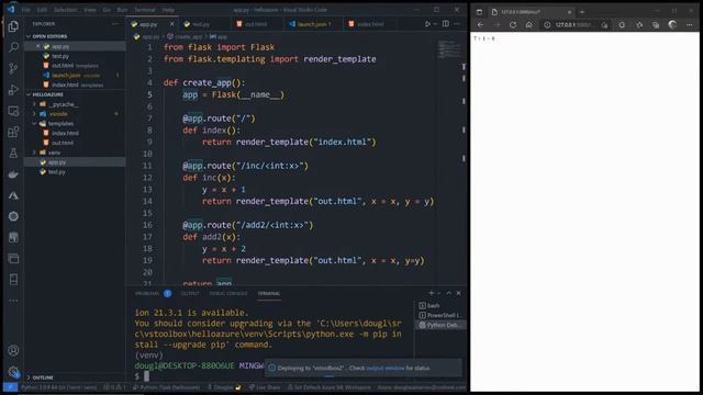 Visual Studio Toolbox Live - Azure Loves Python!