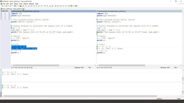 Winmerge - How to Install Compare Merge  Resolve Two Text Files: FREE Open Source Tool
