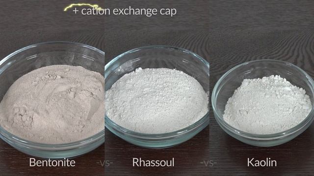 Bentonite Rhassoul and Kaolin Clay - Whats the difference?