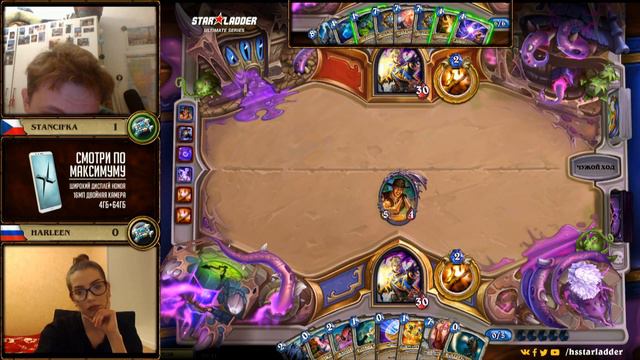 StanCifka vs harleen StarLadder Hearthstone Ultimate Series