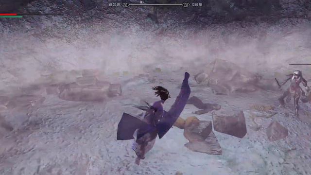 Skyrim: 1 Hour Gameplay showing Unique Enemies