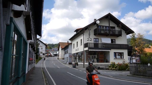 D: Bodenmais. Niederbayern. Eindrücke aus der Ortsmitte. September 2018