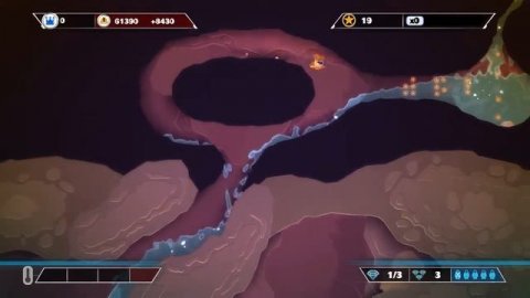 PixelJunk Shooter Ultimate PS4 Gameplay "Into The Abyss" PART 1