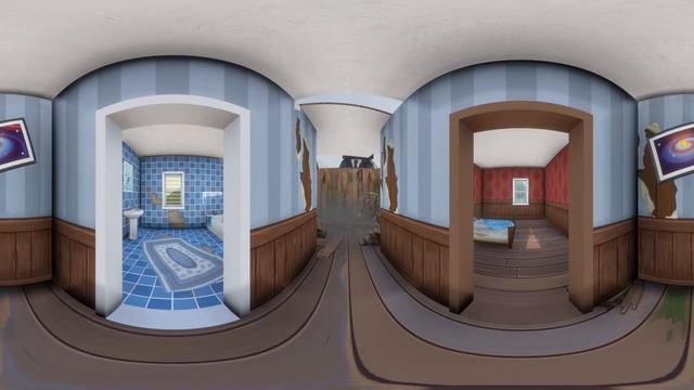 360° Skibidi Toilet TITAN Breaks into Your House!