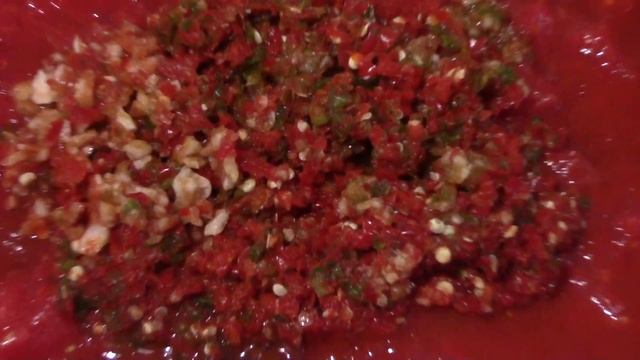 Очень вкусная сырая аджика