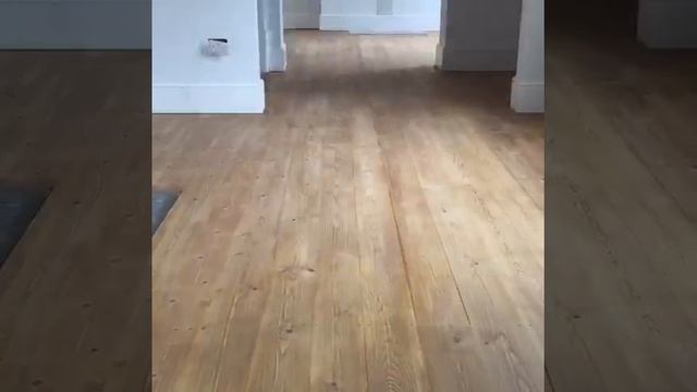 How to smooth a wooden floor