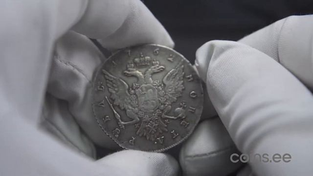 Auc 52. lot 2611. Russia Rouble 1762 СПБ-НК