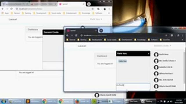 Larachat package demo