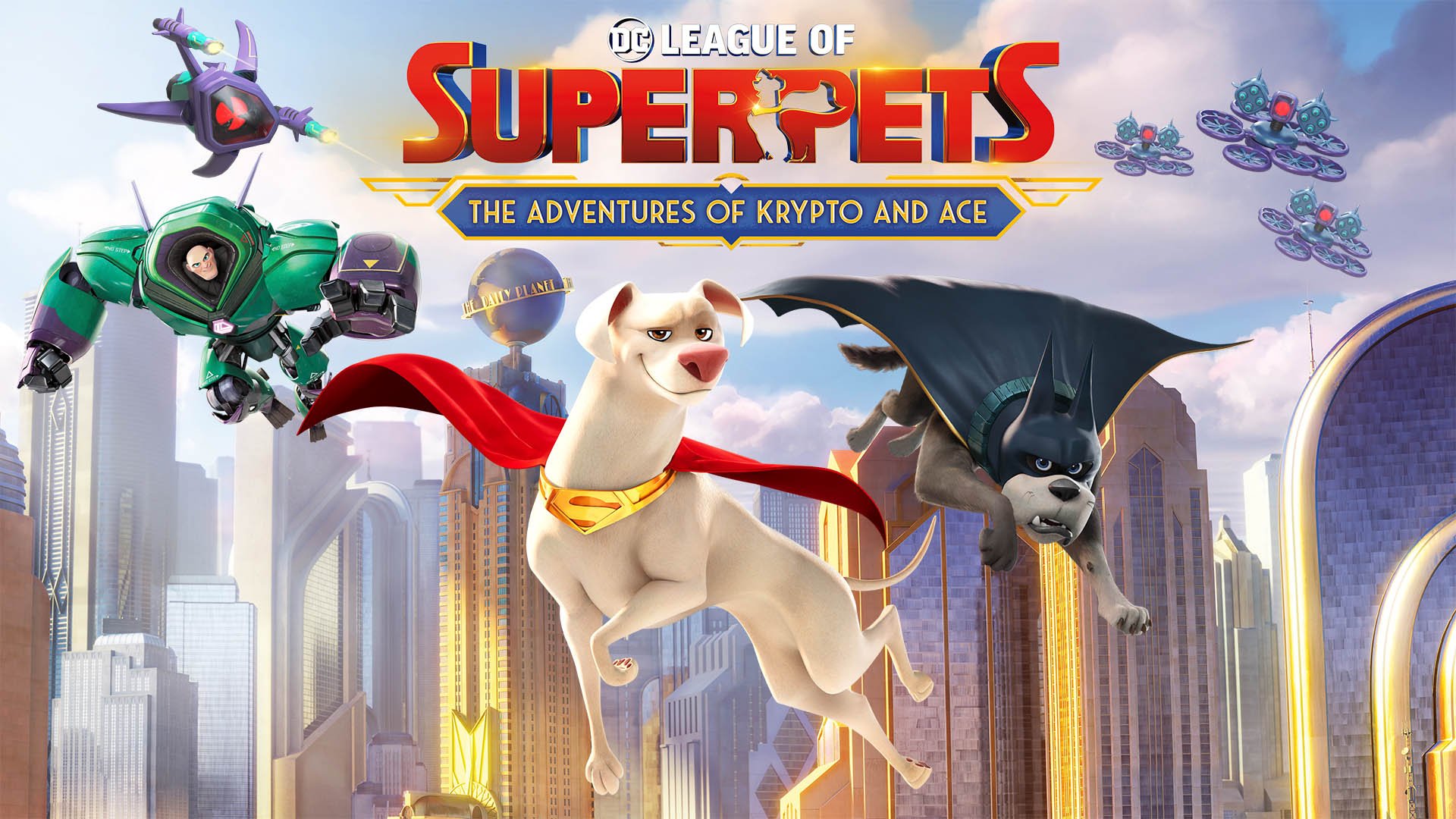 DC League of Super-Pets The Adventures of Krypto and Ace#X-SektorGames полное прохождение.