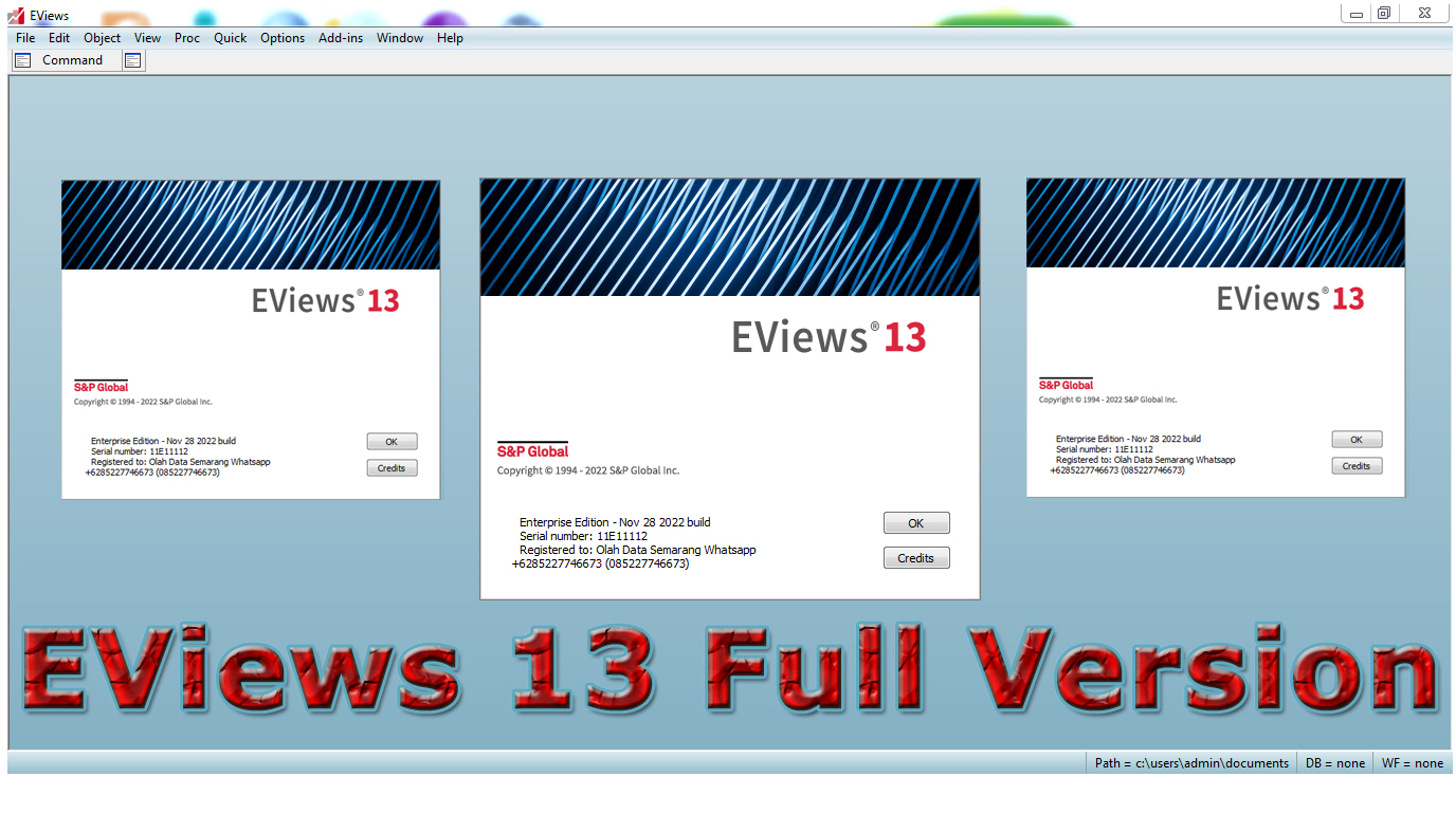 Use Step By Step EViews 13 Full Version (A Step-by-Step Guide)