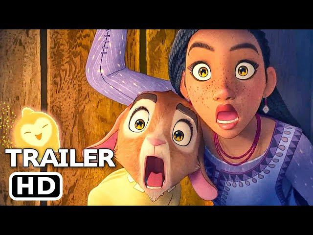 WISH - Official Trailer 2 (NEW 2023) | Disney Animated Movie HD