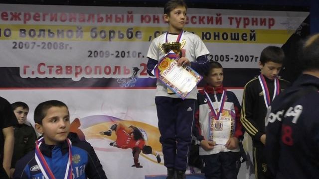 Награждение борцов в Ставрополе второй день.