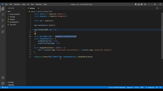 MERN js - 4. Conexión a MongoDB