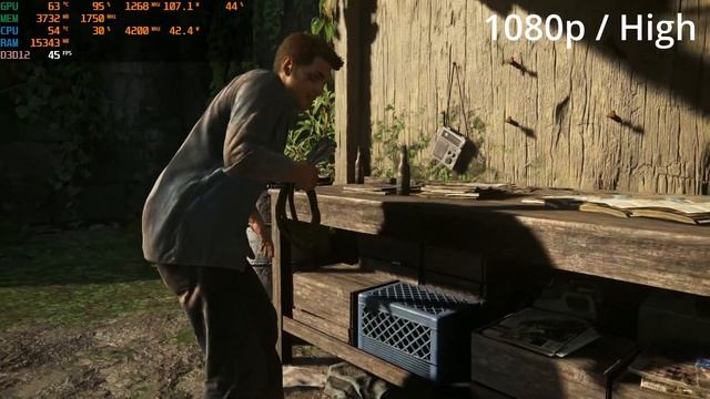 UNCHARTED PC  RX 570  1080p - ALL SETTINGS - BENCHMARK TEST