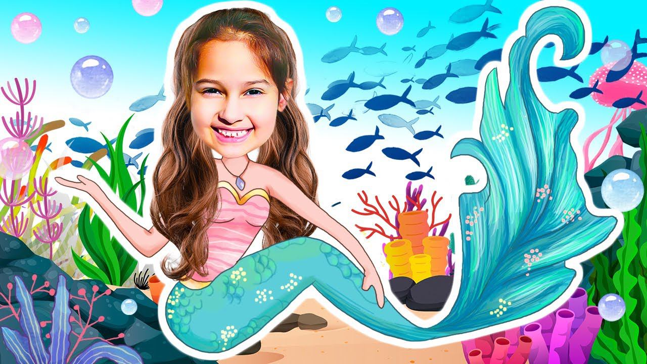 Зубная фея превращает Селин в РУСАЛКУ! Видео для детей и игры для девочек