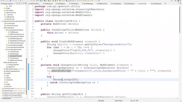HybridFramework Added Utilities WalkthroughOfCode Part6