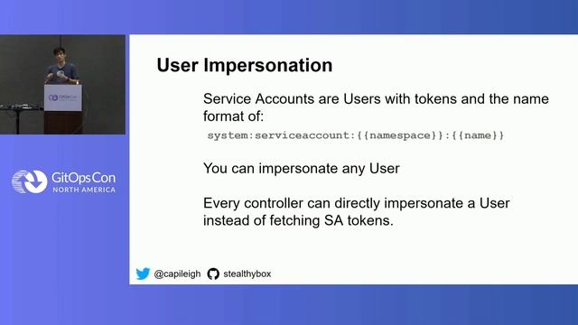 Building Flux's Multi-Tenant API with K8s User Impersonation - Leigh Capili, VMware