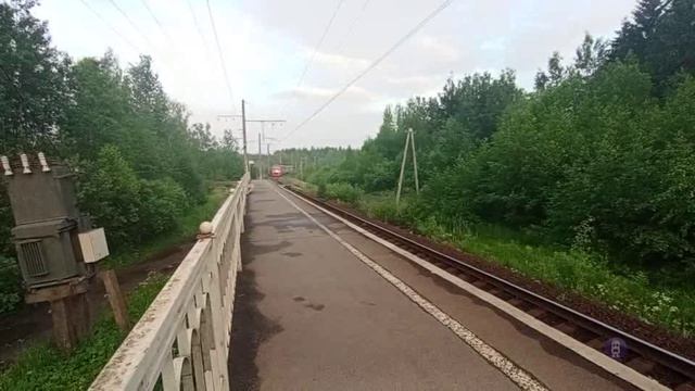 Дизель Электропоезд Рогавка-Витебский Наоборот