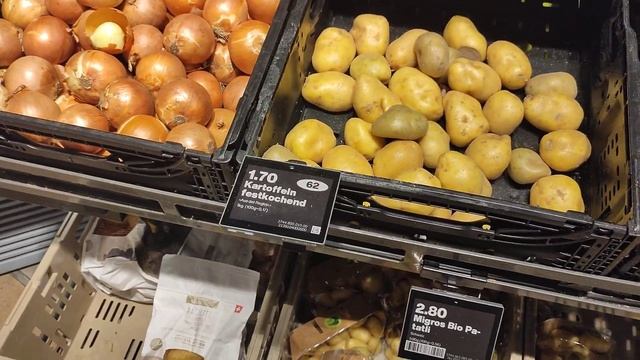 цены на продукты в Швейцарии