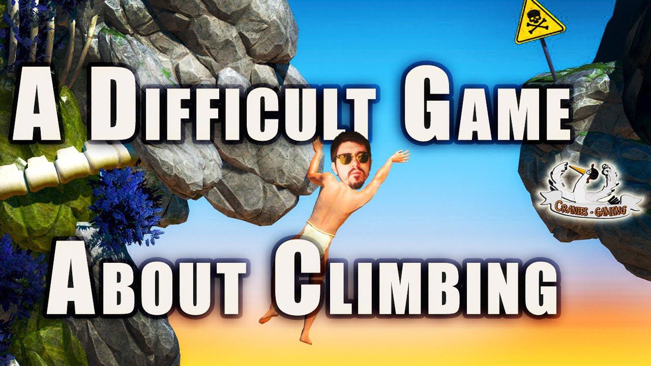 A Difficult Game About Climbing - Мужик выбрался из котелка, но потерял кувалду и упал в воду