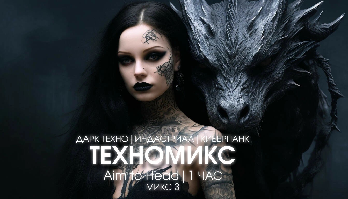Техномикс - сборник техно-музыки №3. Дарк Техно|Индастриал|Киберпанк