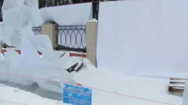 Фестиваль ледяных скульптур Древняя история и русские сказки 31 01 15