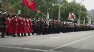 В Новороссийске прошел военный парад в честь 79-й годовщины Победы в Великой Отечественной войне