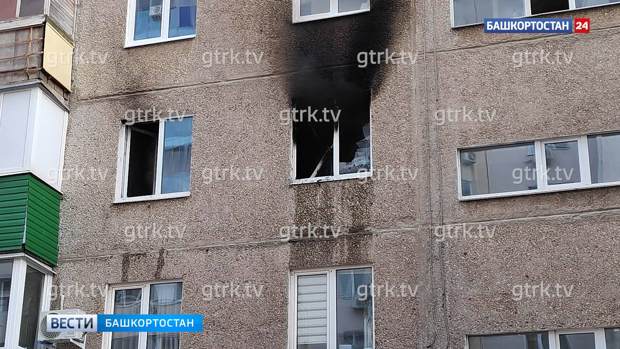 Мужчина пострадал при пожаре в квартире на улице Пушкина в Уфе: эвакуировали 70 человек