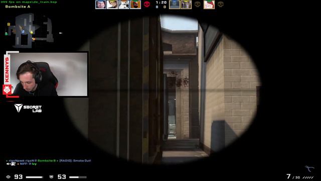 KENNYS СЫГРАЛ В 5.5 КД НА 3000 ELO | KENNYS ВМЕСТЕ С LOBANJICA РАЗНОСЯТ 10 LVL FACEIT