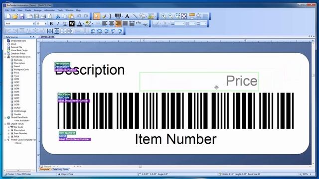 Barcode Labels with Bartender