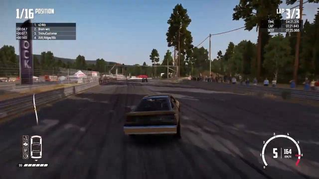 This is how to finish a race with style! | Wreckfest Online