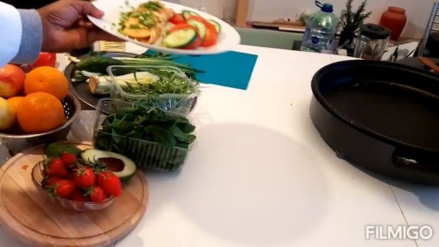 How to make Big Omlet at home Как приготовить большой омлет дома