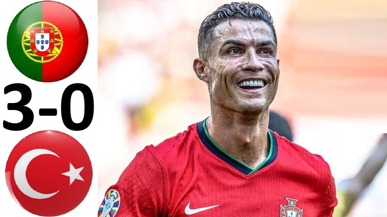 Португалия разгромила Турцию на Евро 24!