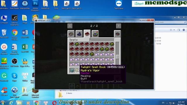 Electroblob’s Wizardry: Twilight Forest Spell Pack 1.12.2 Free Download and Install for Minecraft P