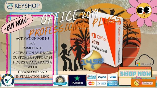 Microsoft Office 2019 Professional Pluss