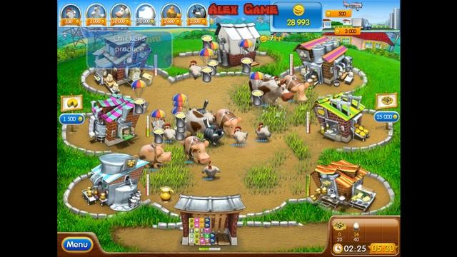 Farm Frenzy Pizza Party only GOLD Italian Street 3 (lvl 67) Веселая ферма Печем пиццу Итальянская 3