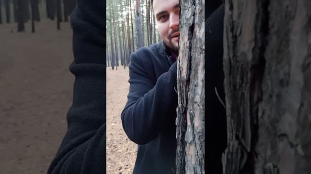 "Маэстро" в осеннем лесу.