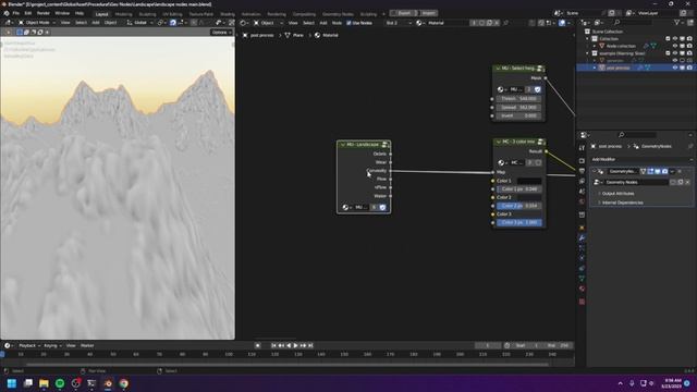 World Blender - A landscape generator for Blender